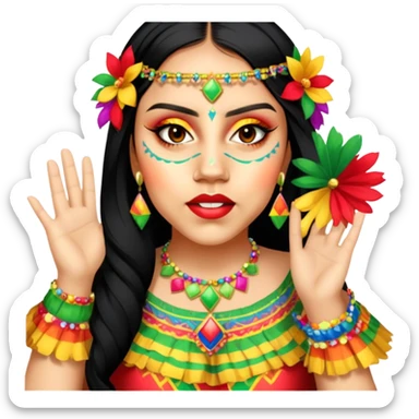 Joyful Reveler sticker