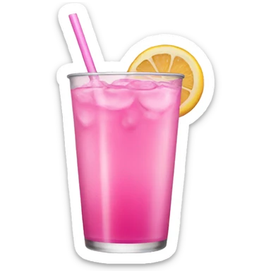 pink drink sticker