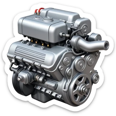 best car motor sticker