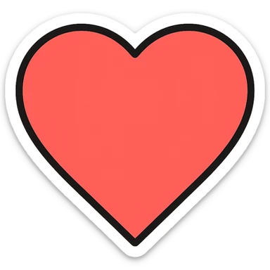 heart icon sticker
