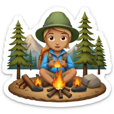 camping🏕️ sticker