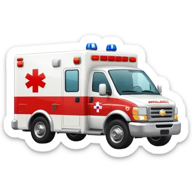 ambulance  sticker
