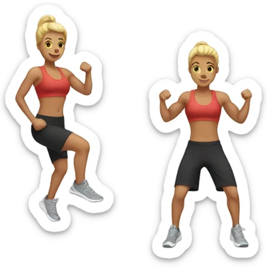 Great workout sticker