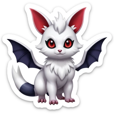 Shiny Furret-Absol-Noibat-Hybrid (Full body) sticker