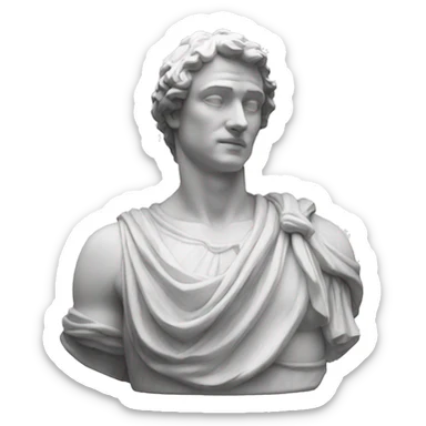 marble statue  sticker