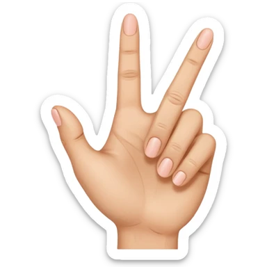 🖕+🤟 sticker