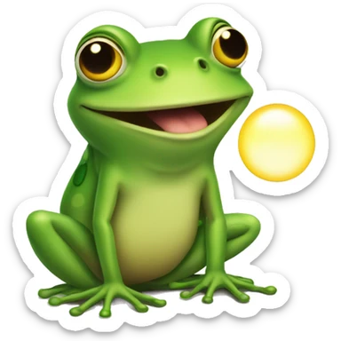 peepo the frog hitting a blinker sticker