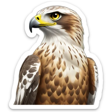 Hawk sticker
