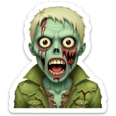 singer zombie sticker