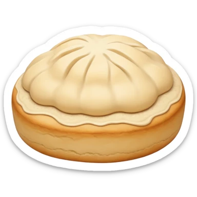 Raw lump of dough sticker