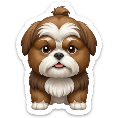 Gimnastic Shitzu sticker