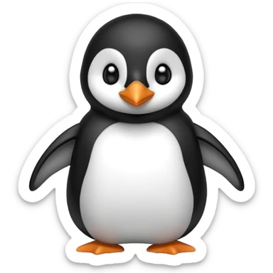 Pinguino cute sticker