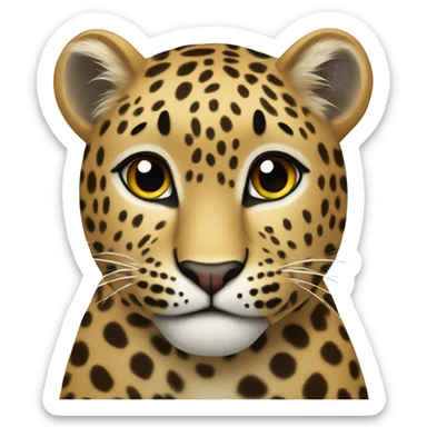 leopard 💕 sticker