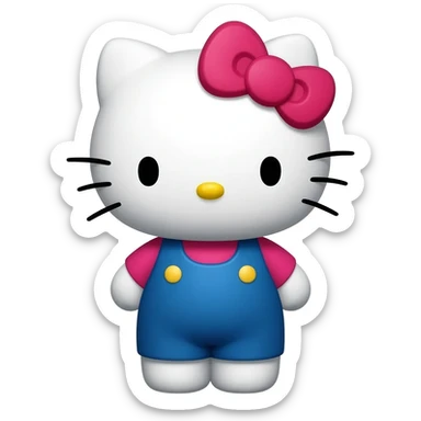 Hello kitty sticker