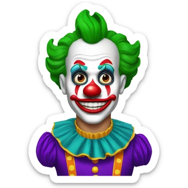 payaso sticker