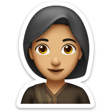 Armenian woman sticker