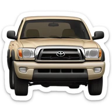 2003 Toyota Tacoma ext cab 2wd with sand paint sticker