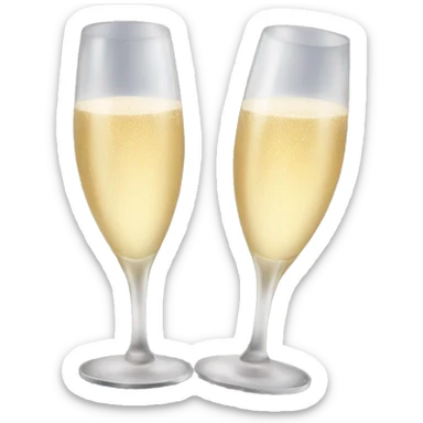 champagne  sticker