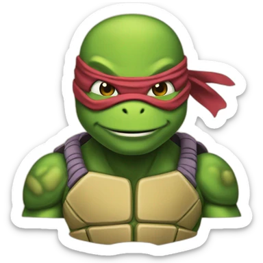 Ninja turtle sticker