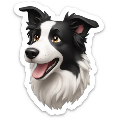 happy-bordercollie-asking-to-play-tilted sticker