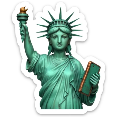 Statue of Liberty sticker