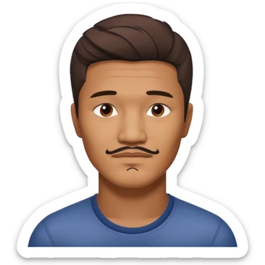 Pinoy version kahawig ni Pedro Pascal 25 years old fade hair cut sticker