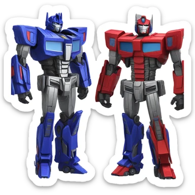 optimus prime is ready sticker