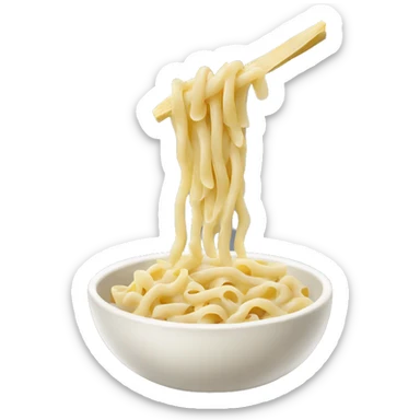 Alfredo pasta sticker