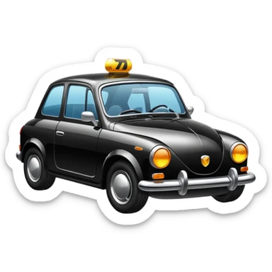 Brazza car emoji sticker