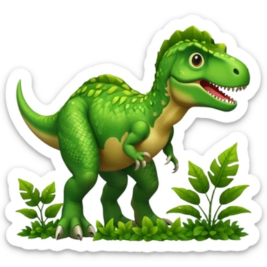 T. rex from grow a garden sticker