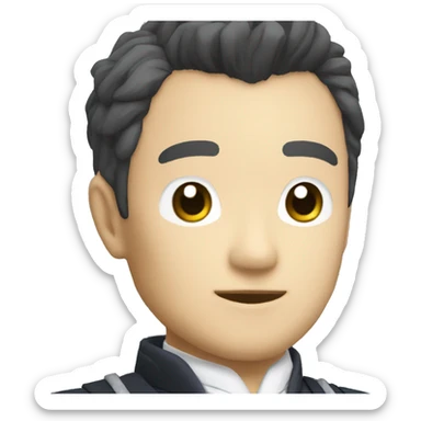 Kiyotaka Ishimaru ultimate hall monitor  sticker