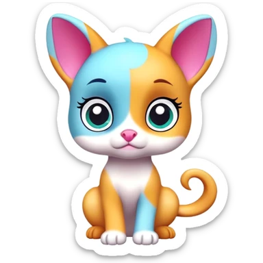 Littlest pet shop sticker