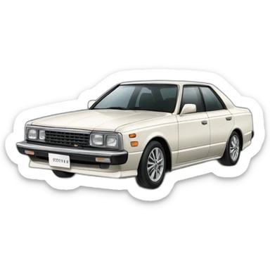 Bernaut toyota mark 2 sticker