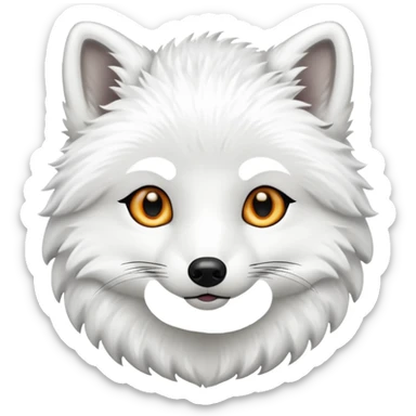 Arctic Fox sticker