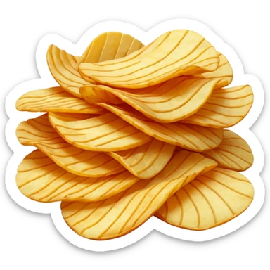 Chips Red
 sticker