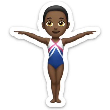 gymnastics sticker