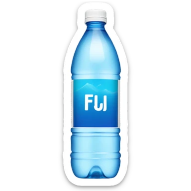 Fiji Water Bott sticker