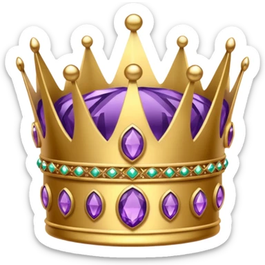 Purple 💜 Crown  sticker