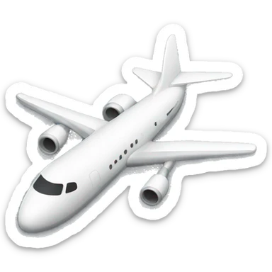 Plane  sticker
