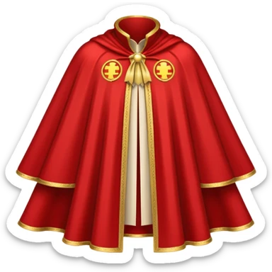  Cape of legend Emoji fantasy pixel art style sticker