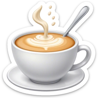 café con leche  sticker