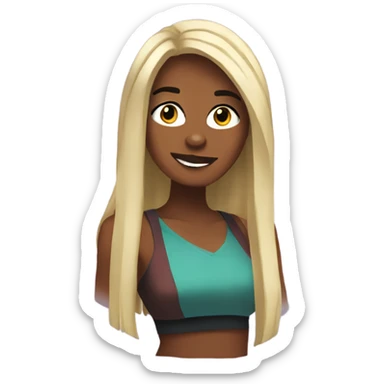 Heather from total drama sticker