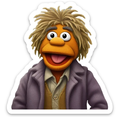 Jim Henson’s Fraggle rock sticker