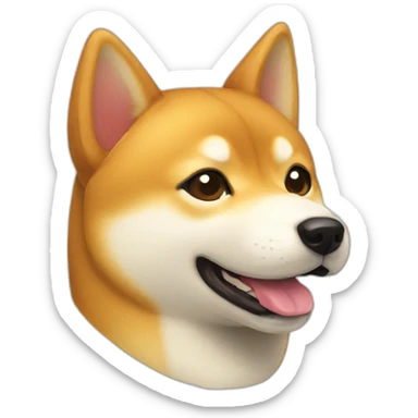 shiba inu japan sticker