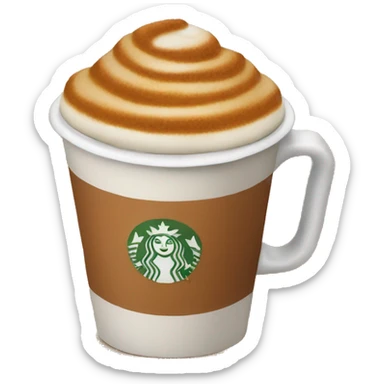 pumpkin spice latte sticker
