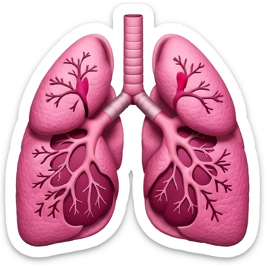 lungs sticker