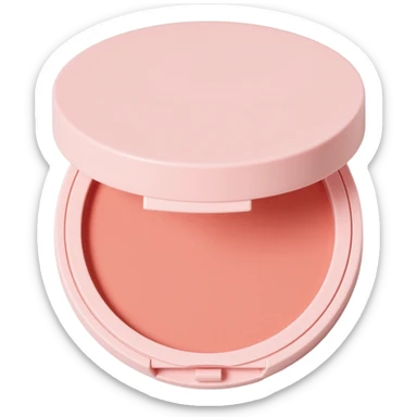 blush makeup compact sticker