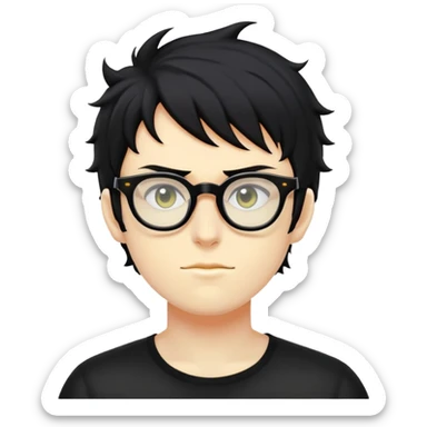 sollux captor from homestuck sticker