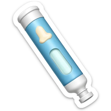 ointment tube sideways sticker