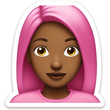 Pink clean girl  sticker